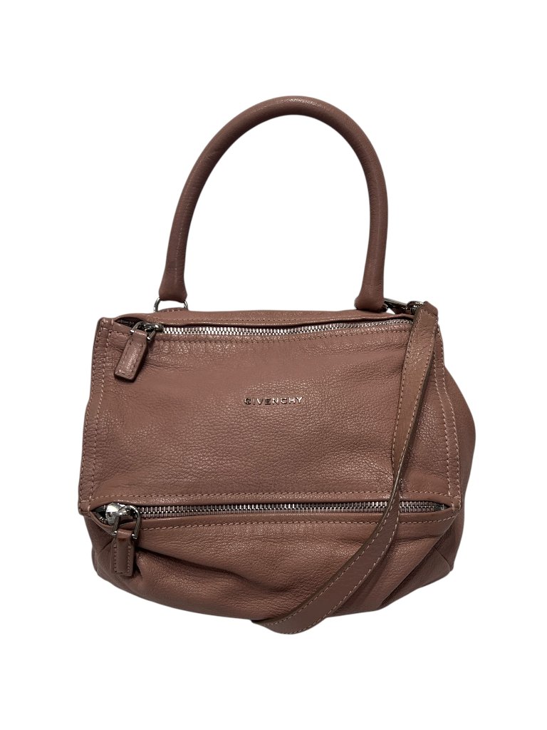 Givenchy Blush Pink Pebbled Leather Pandora Crossbody Bag